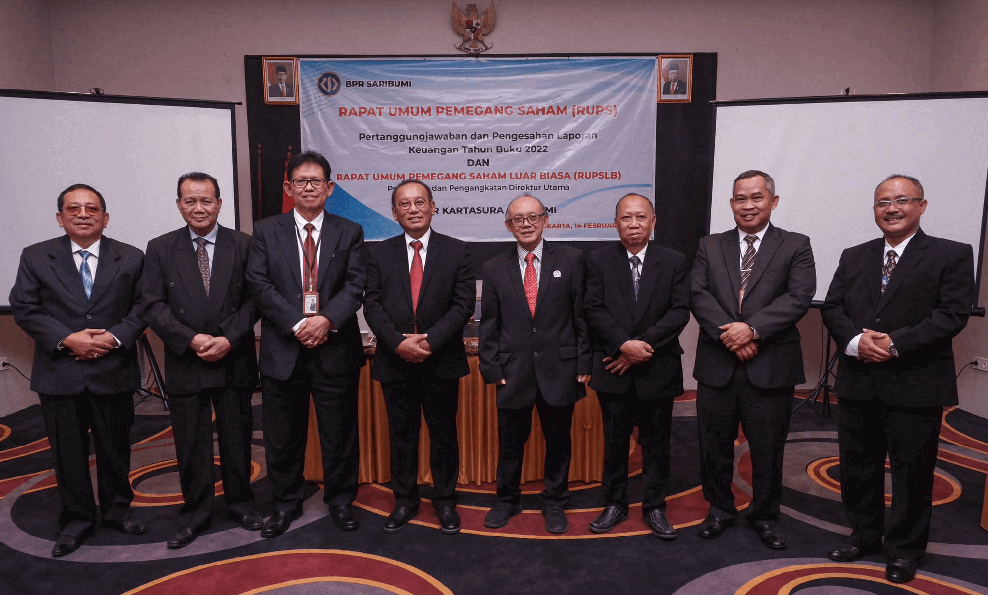 RAPAT UMUM PEMEGANG SAHAM LUAR BIASA PT BPR KARTASURA SARIBUMI
